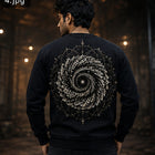 Mandala Art Karma - Regular Fit Sweatshirt - 300 GSM thumbnail 4