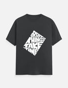 Great Things Take Time-Dark(Q)- Unisex Classic Crew T-Shirt thumbnail 13