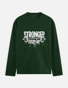 Stronger Men's Full Sleeve Dark(Q) T-Shirt thumbnail 5
