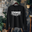 Stronger Men's Full Sleeve Dark(Q) T-Shirt thumbnail 2