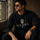Mandala Art Karma - Regular Fit Sweatshirt - 300 GSM thumbnail 3