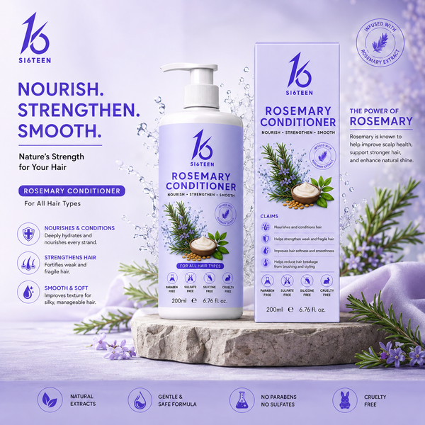Rosemary Conditioner – Strengthening & Frizz-Control Formula