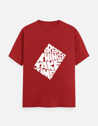Great Things Take Time-Dark(Q)- Unisex Classic Crew T-Shirt thumbnail 7