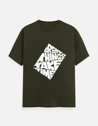 Great Things Take Time-Dark(Q)- Unisex Classic Crew T-Shirt thumbnail 14