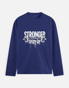 Stronger Men's Full Sleeve Dark(Q) T-Shirt thumbnail 6