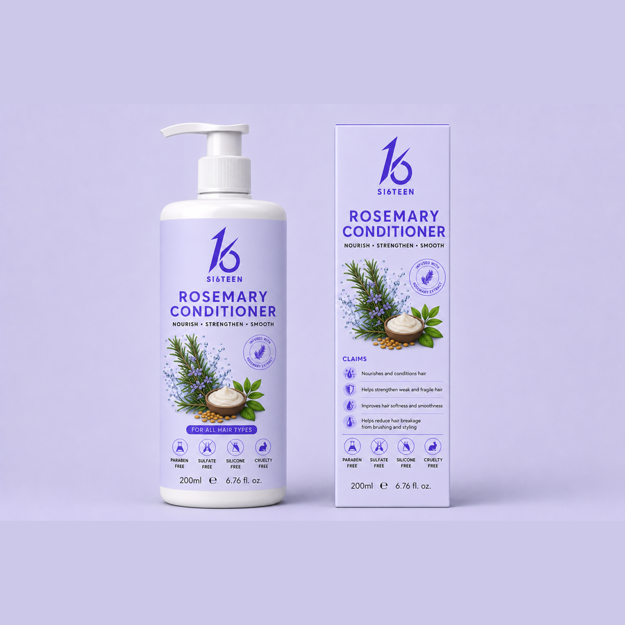 Rosemary Conditioner – Strengthening & Frizz-Control Formula