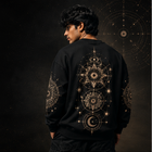 Mandala Art Asthetic - Regular Fit Sweatshirt - 300 GSM thumbnail 1