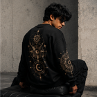 Mandala Art Asthetic - Regular Fit Sweatshirt - 300 GSM thumbnail 3