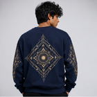 The LOOP collection - Mandala Art - Regular Fit Sweatshirt - 300 GSM thumbnail 1