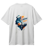 MOUNTAINS THERAPY OVERSIZED TSHIRT UNISEX - 240GSM thumbnail 2