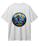 HIKING Oversized T-Shirt Unisex - 180 GSM thumbnail 2