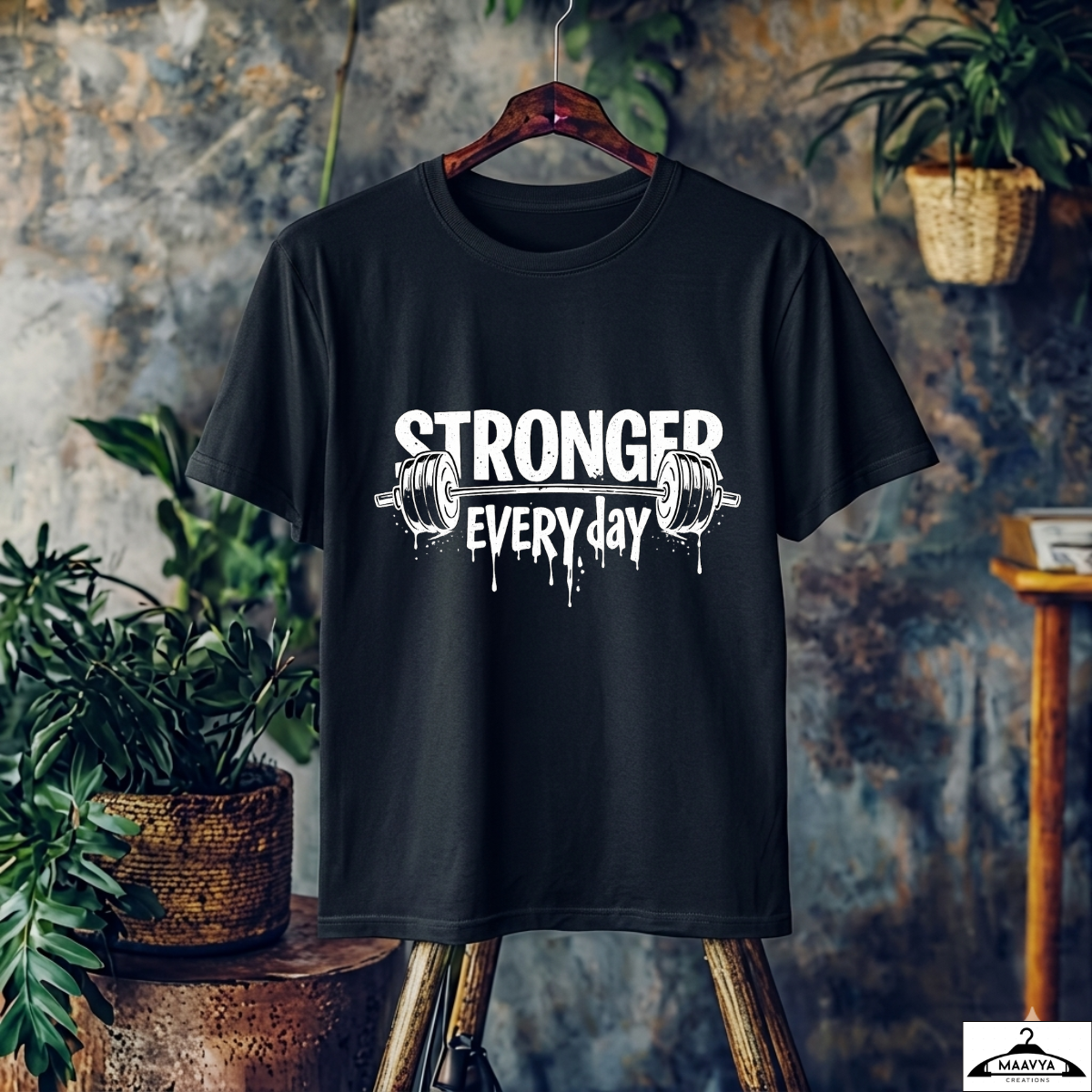 Stronger - Dark(Q) - Unisex Classic Crew T-Shirt