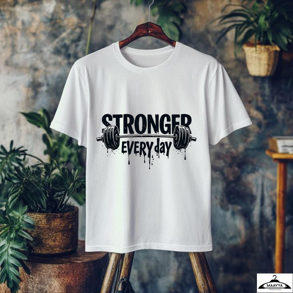 Stronger - Light variant(Q) - Unisex Standard Crew T-Shirt