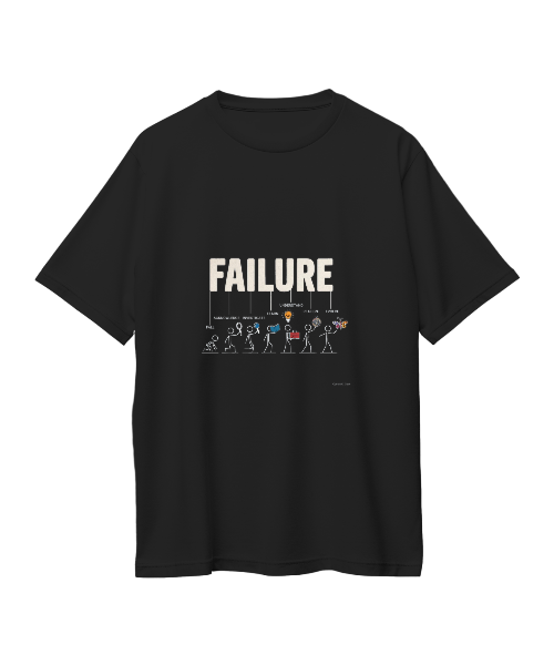 Failure | REGULAR TSHIRT UNISEX - 180 GSM